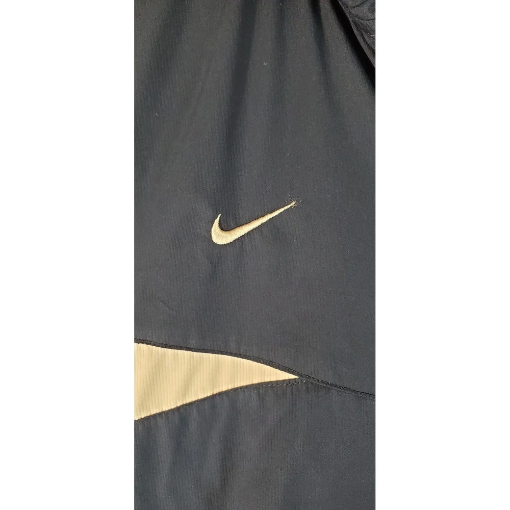 Nike Mens Windbreaker Jacket Navy Blue White Full Zip Swoosh 227012-420‎ Large